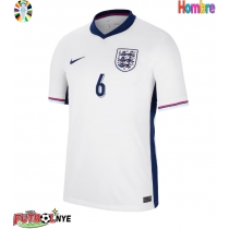 Camiseta Inglaterra Marc Guehi #6 Primera Equipación Eurocopa 2024 manga corta